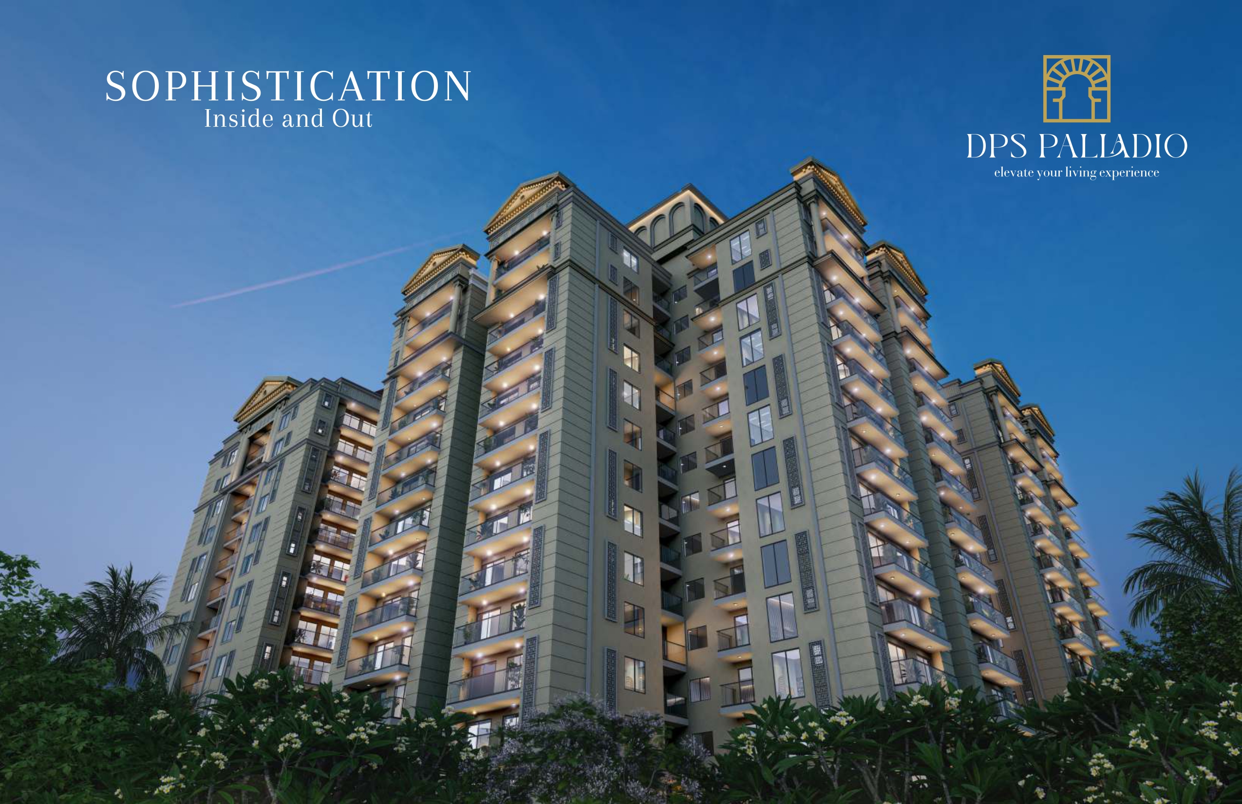 DPS Palladio Interior View - 3 BHK Flat Design